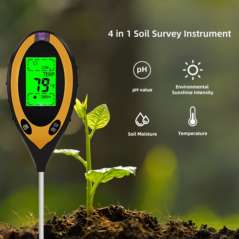Soil Test Digital - Soil PH Meter Tester Soil Tester