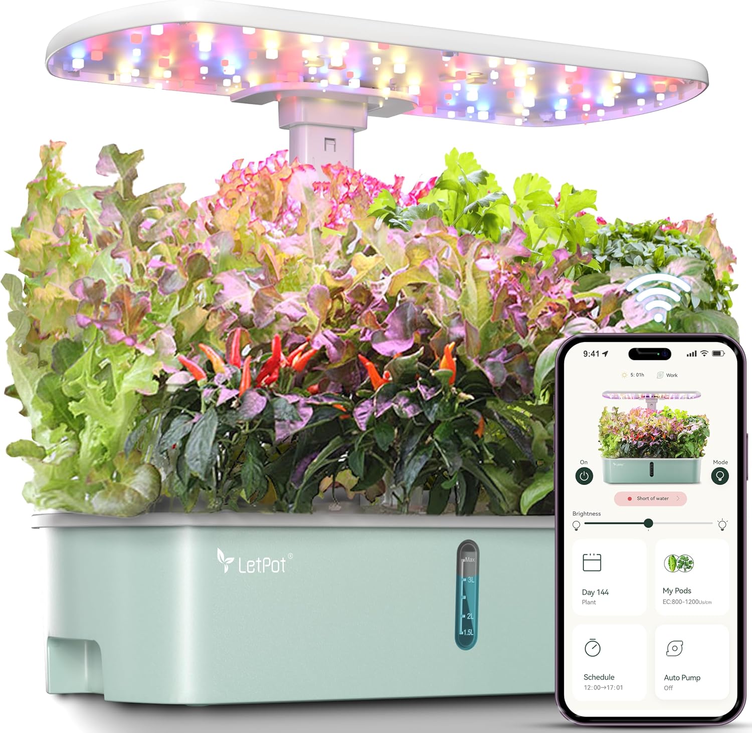 Smart Pod Garden - Smart Indoor Garden Hydroponics Growing System