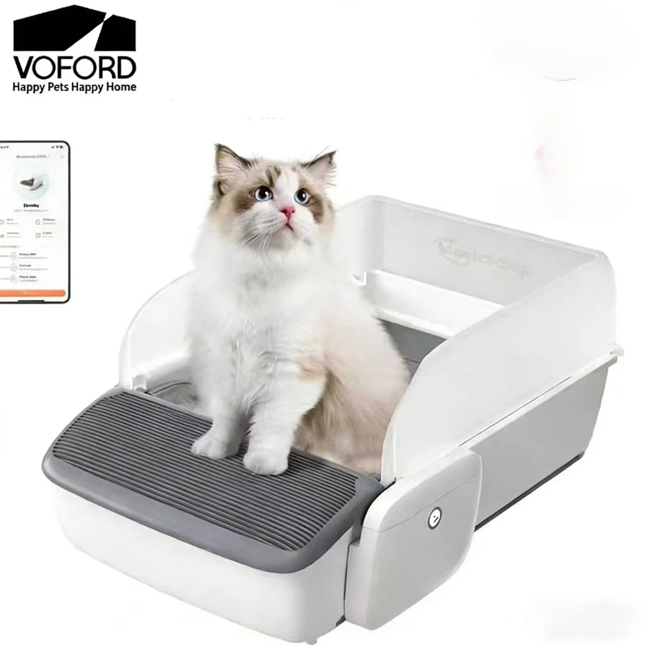 Smart Garden Kitchen - Hands-Free Automatic Cleaning Cat Litter Box