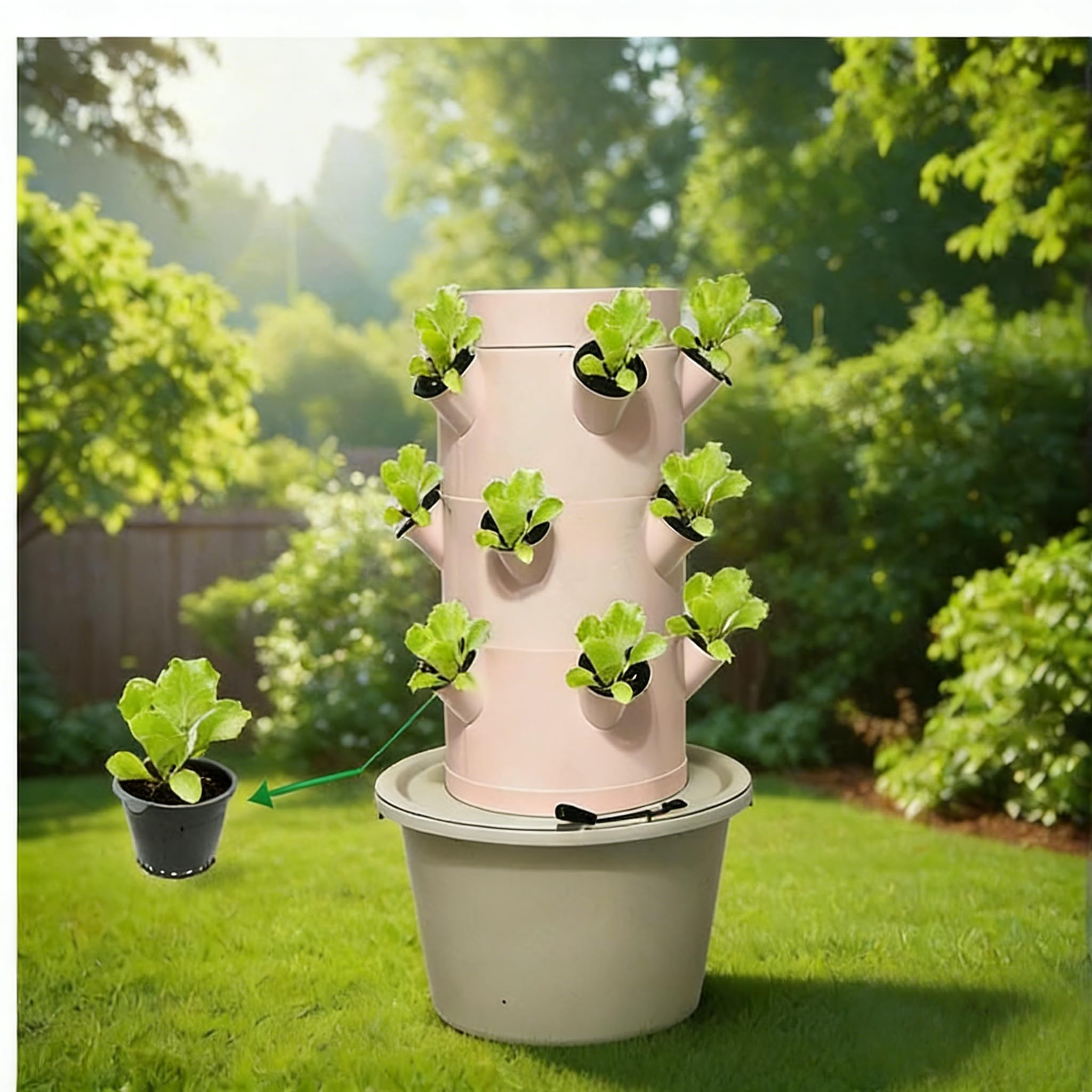 Vertical Hydroponic Growing Sy - Smart Garden Vertical ulasan dan harga