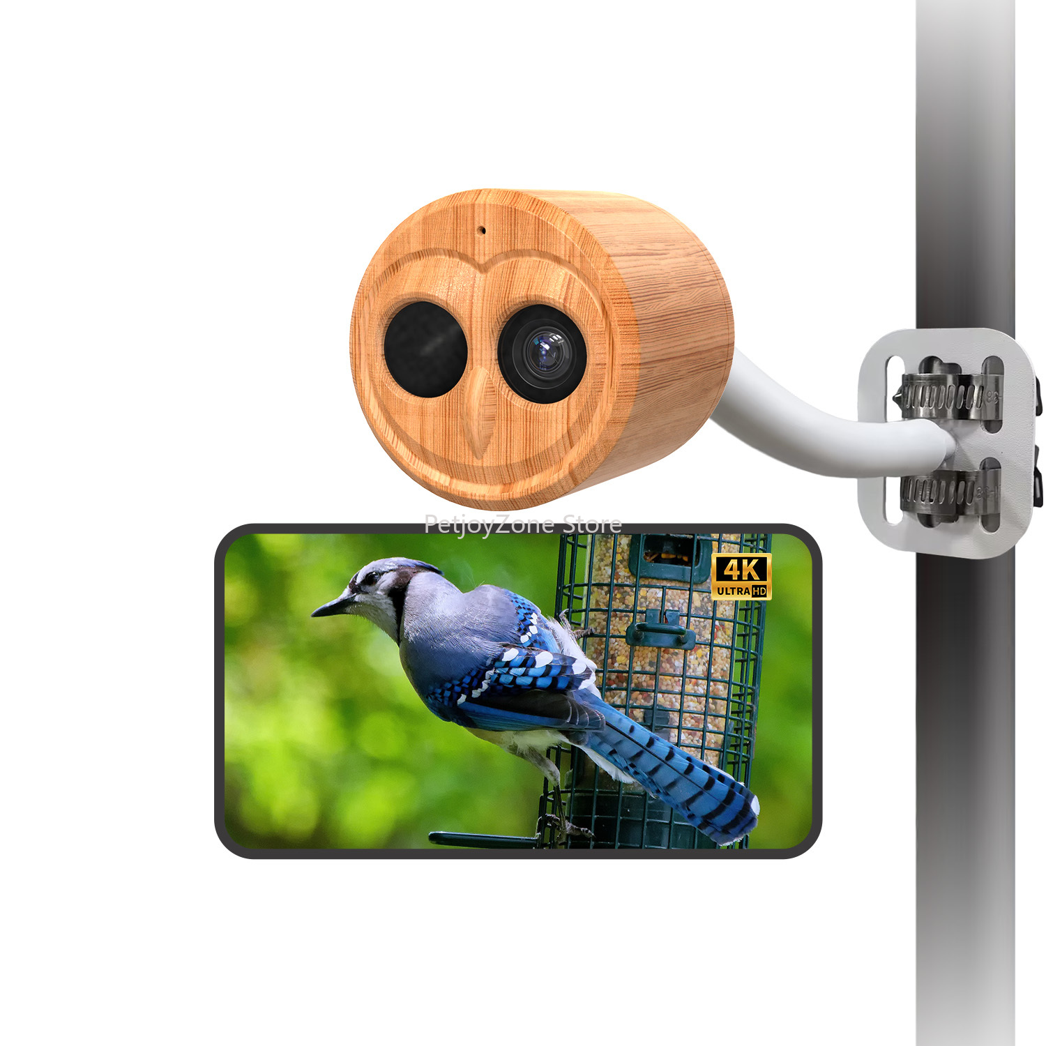 WILLFINE Automatic AI Bird Fee - Smart Bird Feeder Camera ulasan dan harga