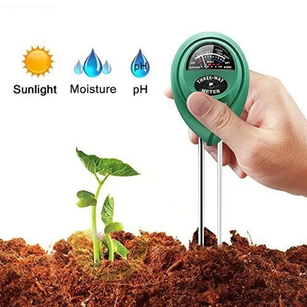3 in 1 Soil PH Meter Sunlight  - Soil Test Digital ulasan dan harga