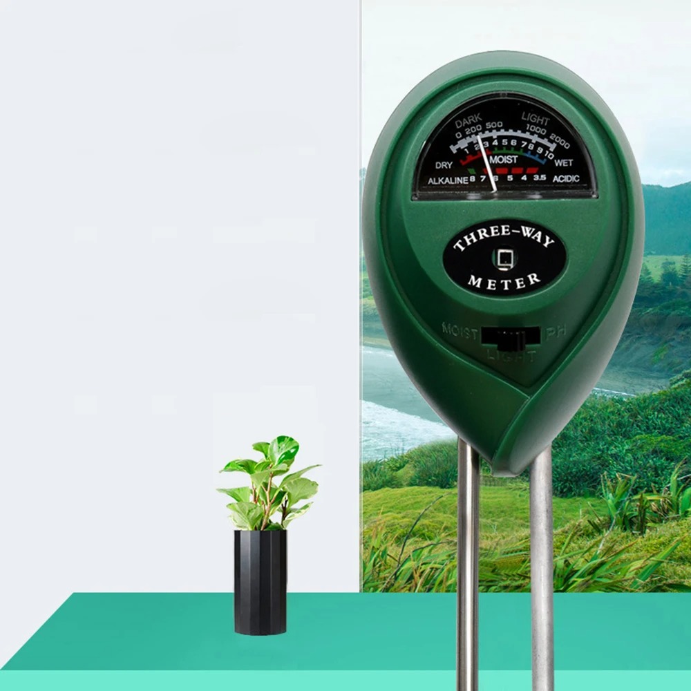 3 in 1 Soil PH Meter Sunlight  - Soil Test Digital ulasan dan harga