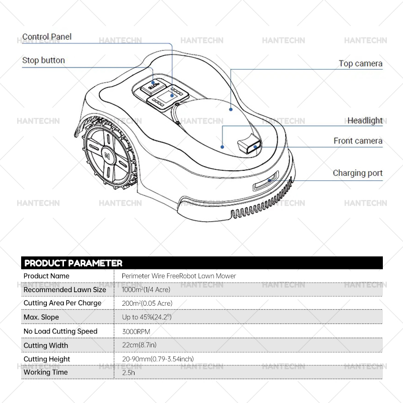 2024 Newest Mini Smart Robotic - Smart Garden Trimmer ulasan dan harga