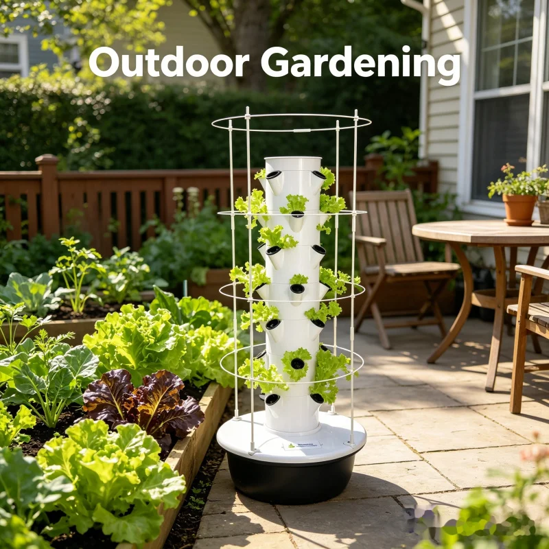 Smart Vertical Hydroponic Towe - Smart Garden Vertical ulasan dan harga
