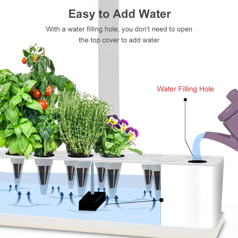 9 Pods Smart Hydroponics Growi - Smart Pod Garden ulasan dan harga