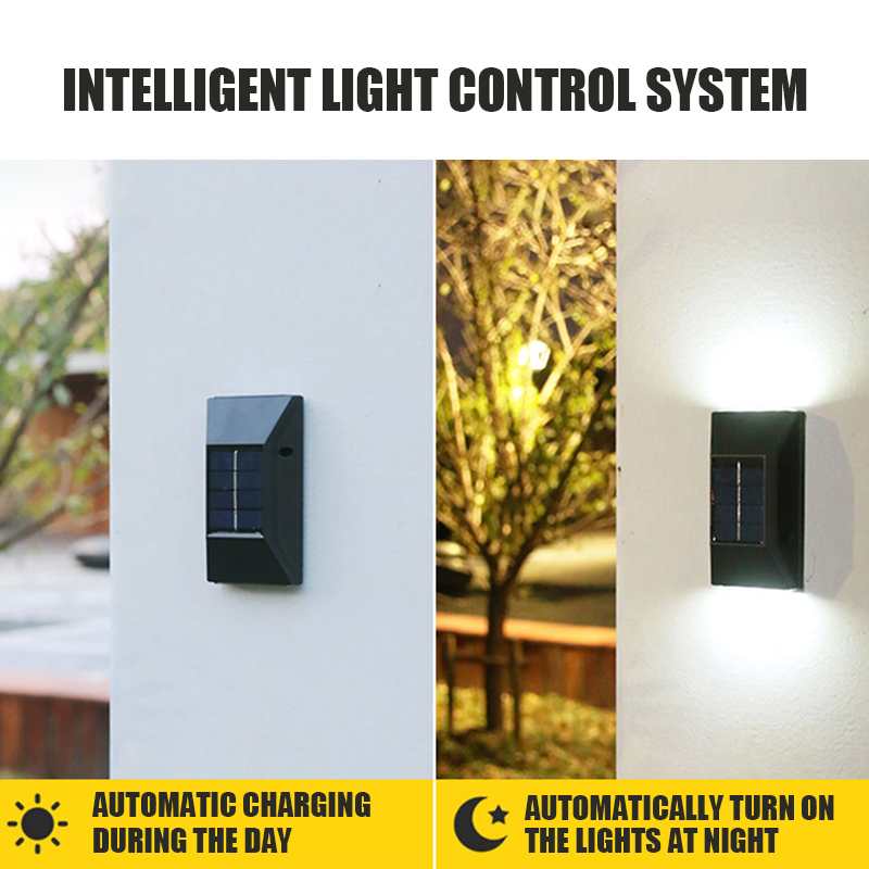 1/2/4/6/8PCS Smart LED Solar L - Smart Garden Smart Fence ulasan dan harga