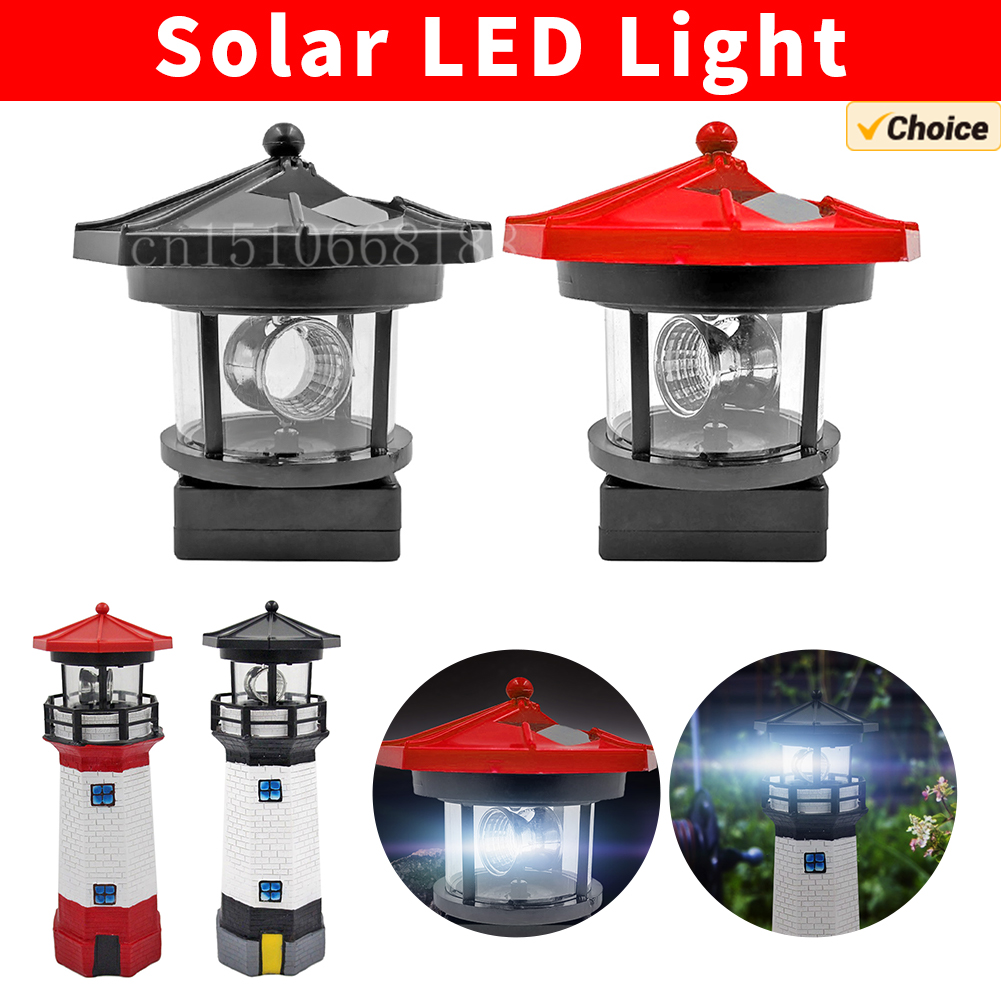 Lighthouse Shape Solar LED Lig - Smart Garden Smart Fence ulasan dan harga