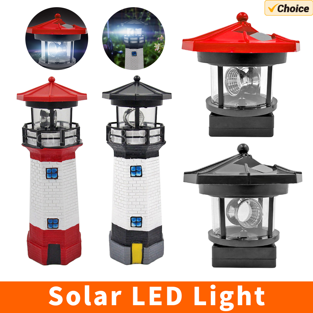 Lighthouse Shape Solar LED Lig - Smart Garden Smart Fence ulasan dan harga