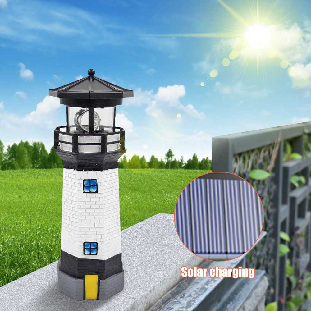 Lighthouse Shape Solar LED Lig - Smart Garden Smart Fence ulasan dan harga