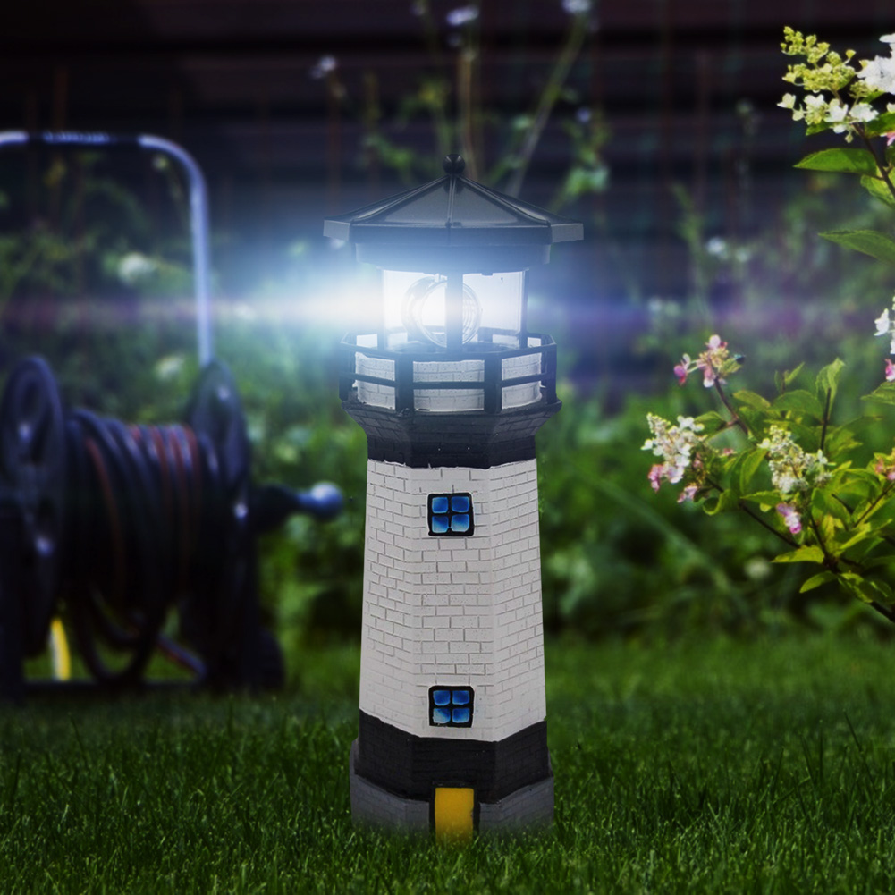 Lighthouse Shape Solar LED Lig - Smart Garden Smart Fence ulasan dan harga