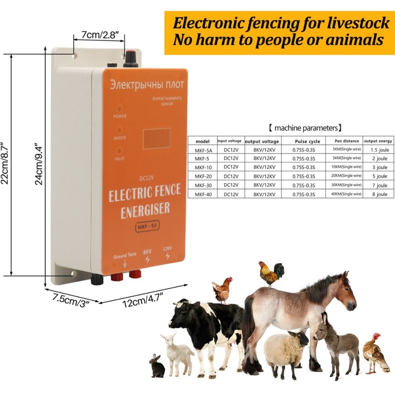 Smart 12V Electric Fence ,Wate - Smart Garden Smart Fence ulasan dan harga