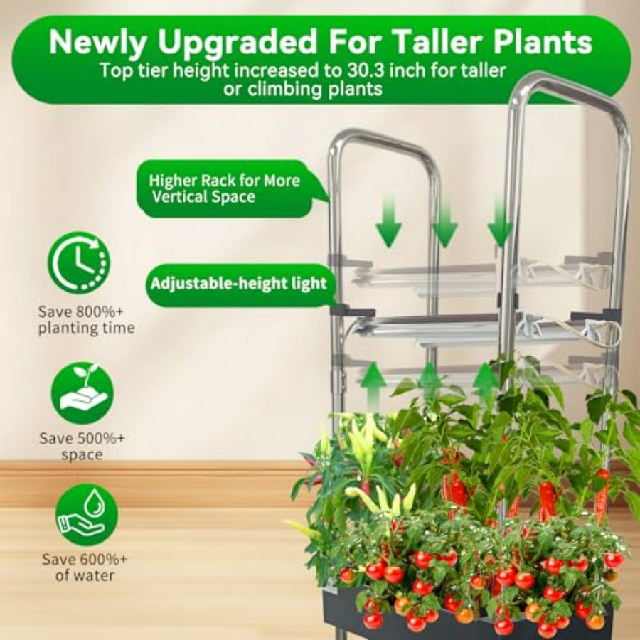 Indoor hydroponics growing sys - Smart Garden Vertical ulasan dan harga