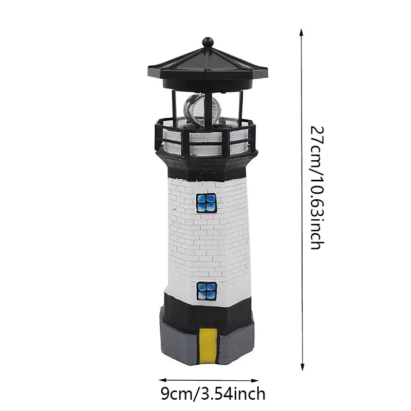 Lighthouse Shape Solar LED Lig - Smart Garden Smart Fence ulasan dan harga