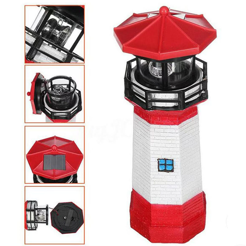 Lighthouse Shape Solar LED Lig - Smart Garden Smart Fence ulasan dan harga