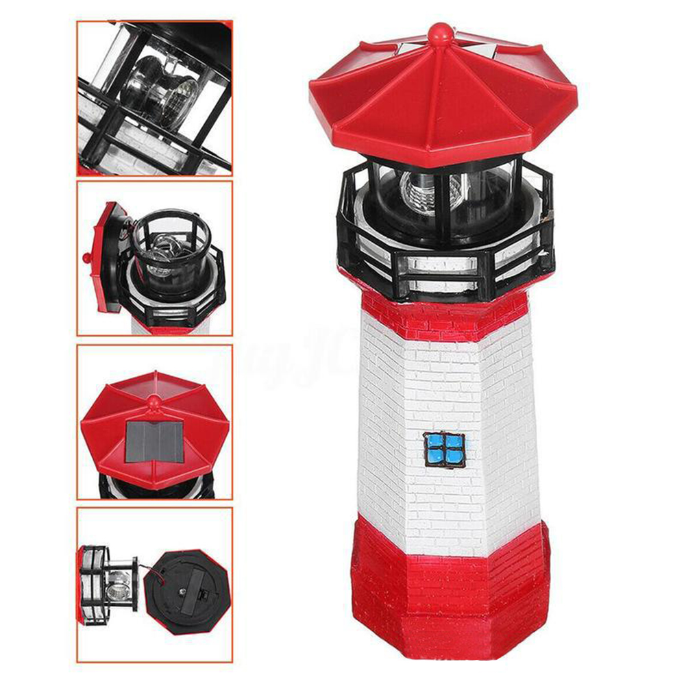 Lighthouse Shape Solar LED Lig - Smart Garden Smart Fence ulasan dan harga