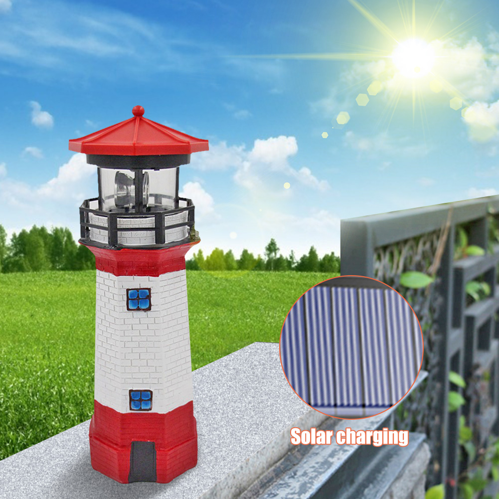 Lighthouse Shape Solar LED Lig - Smart Garden Smart Fence ulasan dan harga