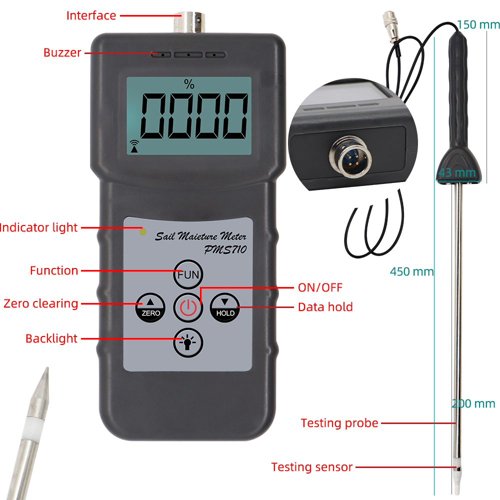 Digital Soil Moisture Meter 0- - Soil Test Digital ulasan dan harga