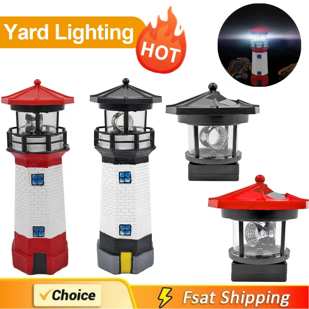 Lighthouse Shape Solar LED Lig - Smart Garden Smart Fence ulasan dan harga