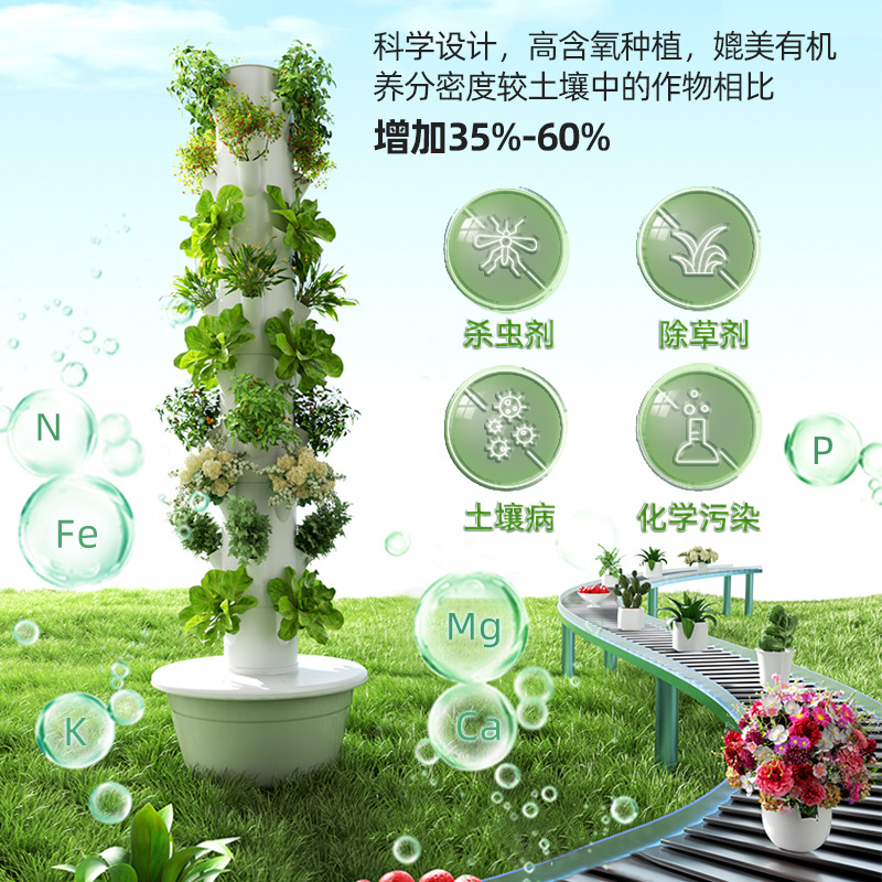 Smart Vertical Hydroponic Towe - Smart Garden Vertical ulasan dan harga