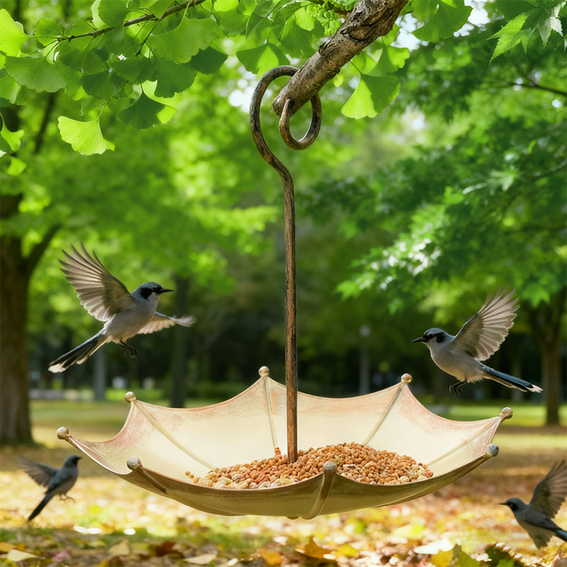 Vintage Bronze Umbrella Shaped - Smart Garden Umbrella ulasan dan harga