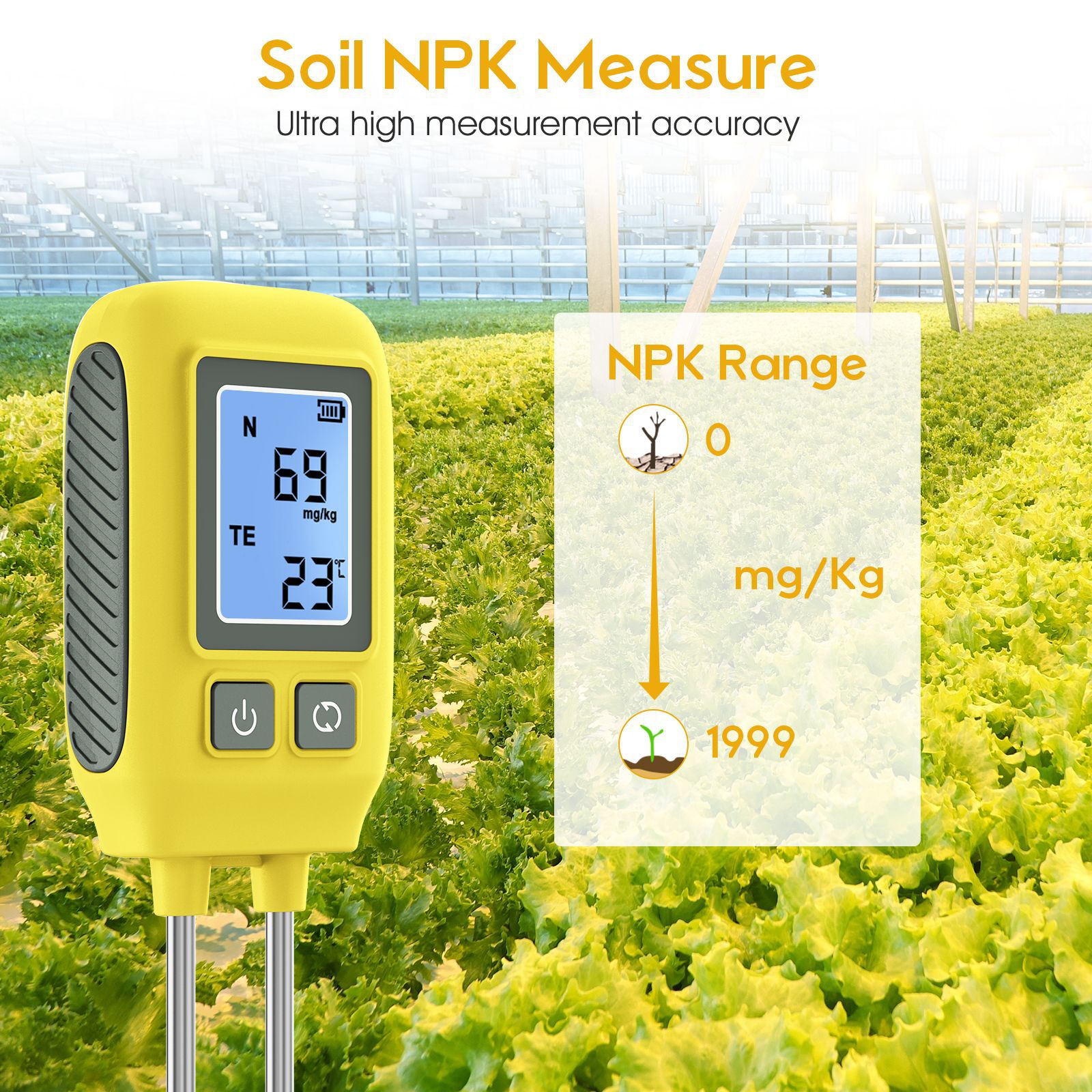 Digital‑readout Soil Quality A - Soil Test Digital ulasan dan harga