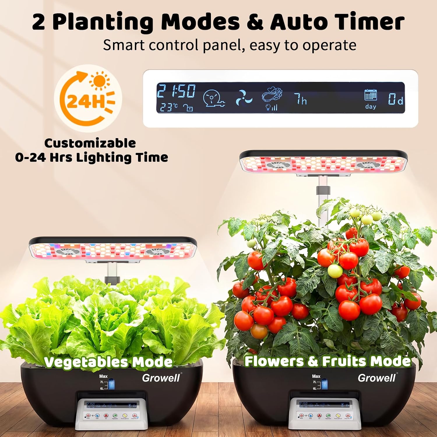 17 Pods Hydroponics Growing Sy - Smart Pod Garden ulasan dan harga