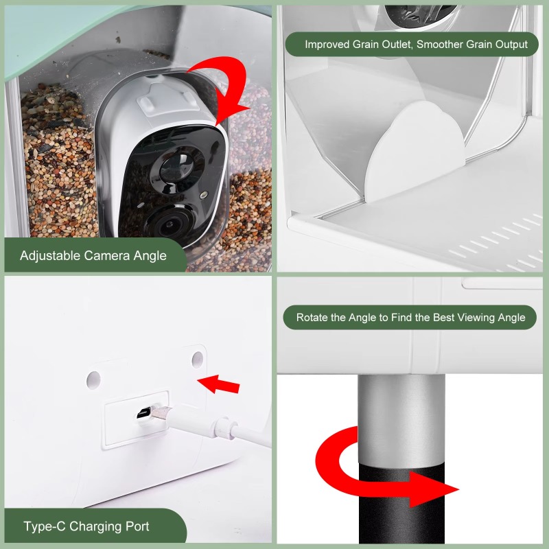 Smart Bird Feeder Night Vision - Smart Bird Feeder Camera ulasan dan harga