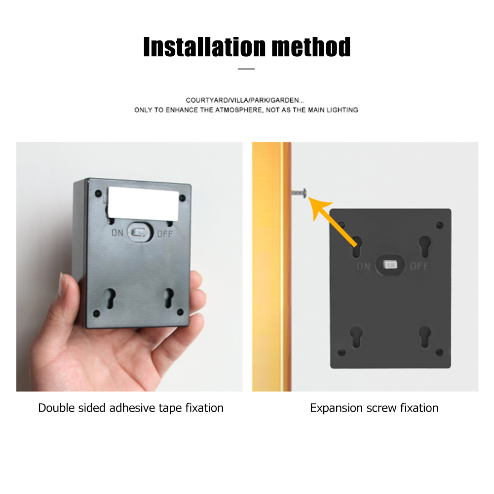 2 PCS LED Solar Light Smart Li - Smart Garden Smart Fence ulasan dan harga
